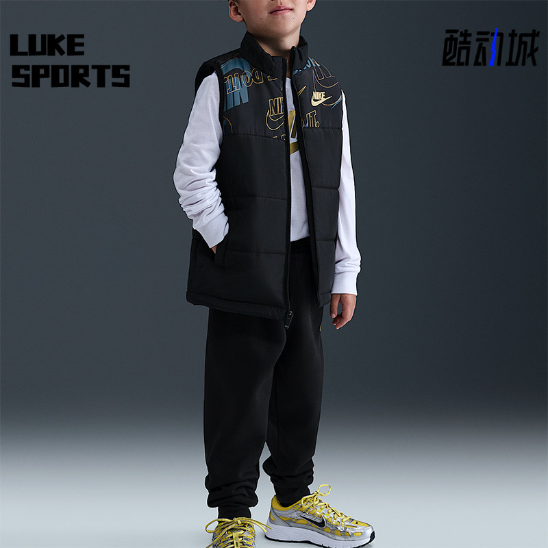 Nike/耐克正品Sportswear新款儿童黑白色经典三件套IQ2806-010