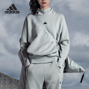 休閑衛衣套頭衫 IN5124 阿迪達斯女士寬松時尚 Adidas