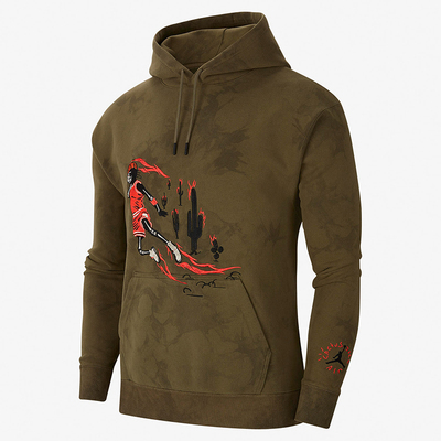 耐克男士休闲印花运动连帽卫衣