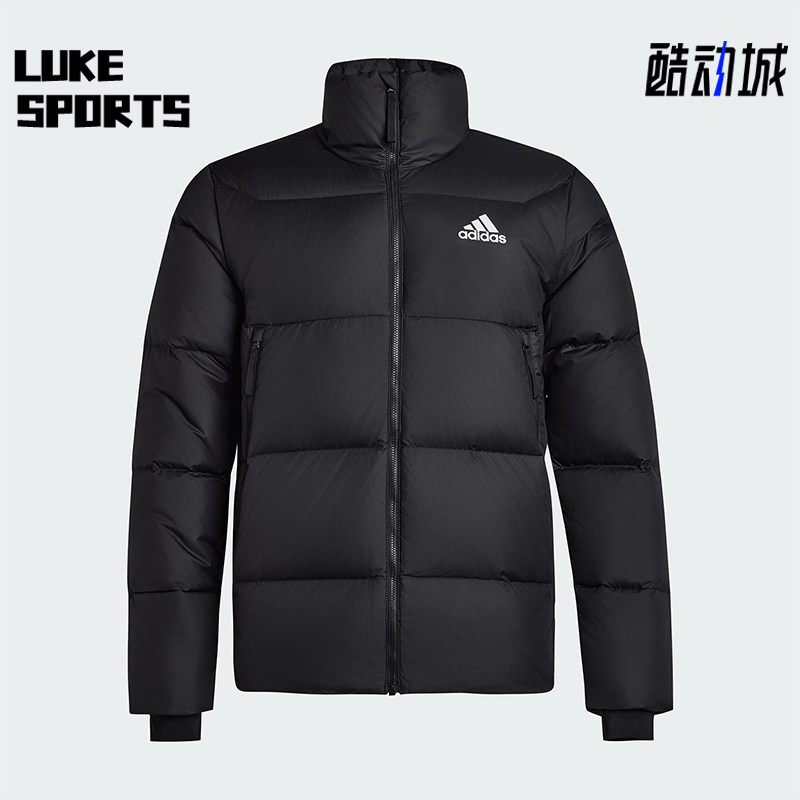 Adidas/阿迪达斯正品BB DOWN J男士休闲保暖运动鸭绒羽绒服KF8760