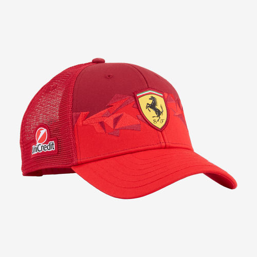 Puma彪马正品Scuderia Ferrari HP男女休闲鸭舌运动帽026687-01