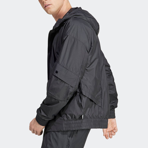 Adidas/阿迪达斯官方正品春季新款男子运动宽松连帽外套IC6733