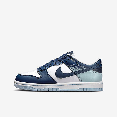 Nike/耐克正品Dunk Low GS女子大童运动缓震经典板鞋IB7687-100