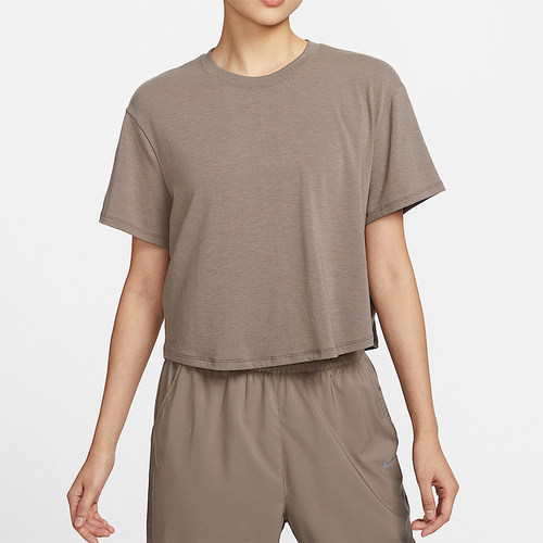 Nike/耐克正品ONE DRI-FIT女士针织耐穿短款短袖HJ1066-233