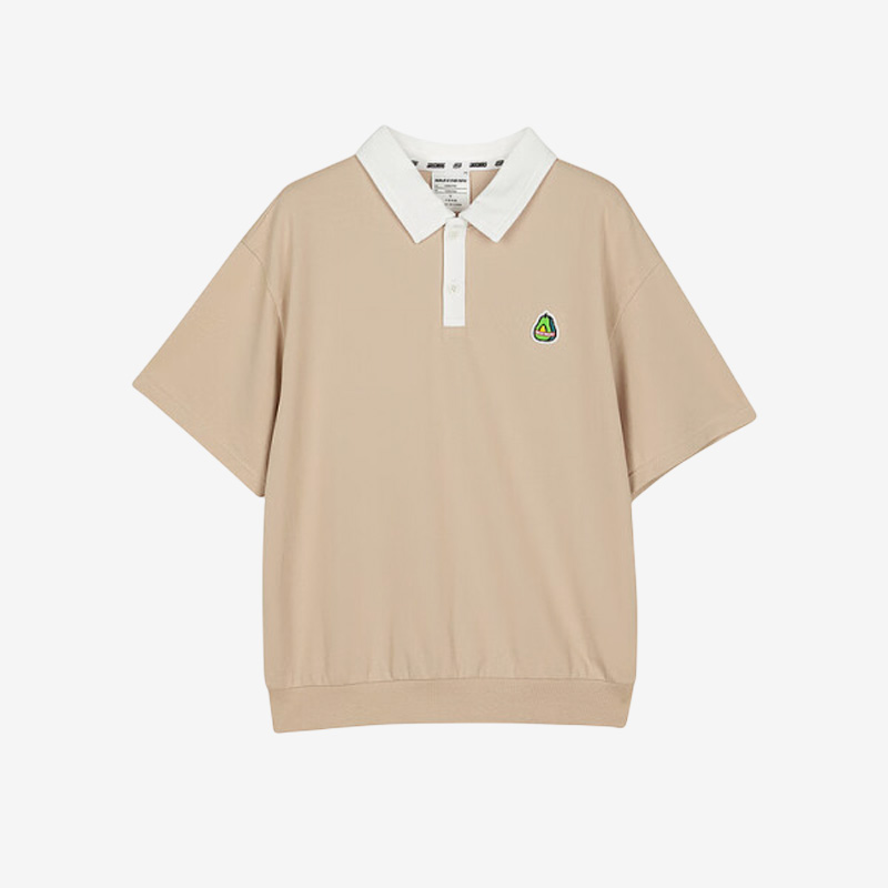 Skechers/斯凯奇正品夏季新款男子运动休闲简约翻领短袖T恤