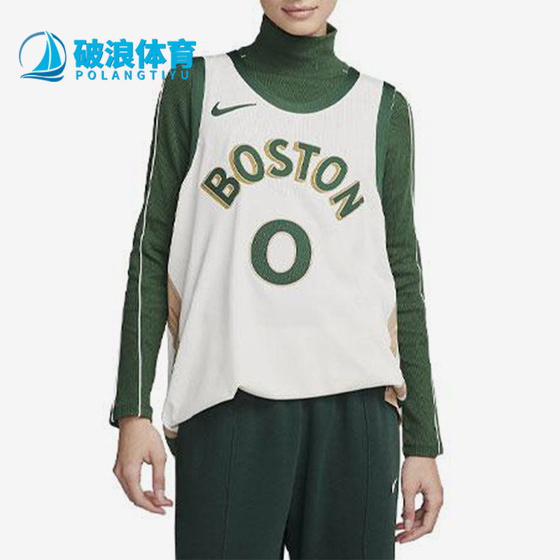 Nike/耐克正品NBA男女复古圆领时尚经典字母篮球背心DX8748-133