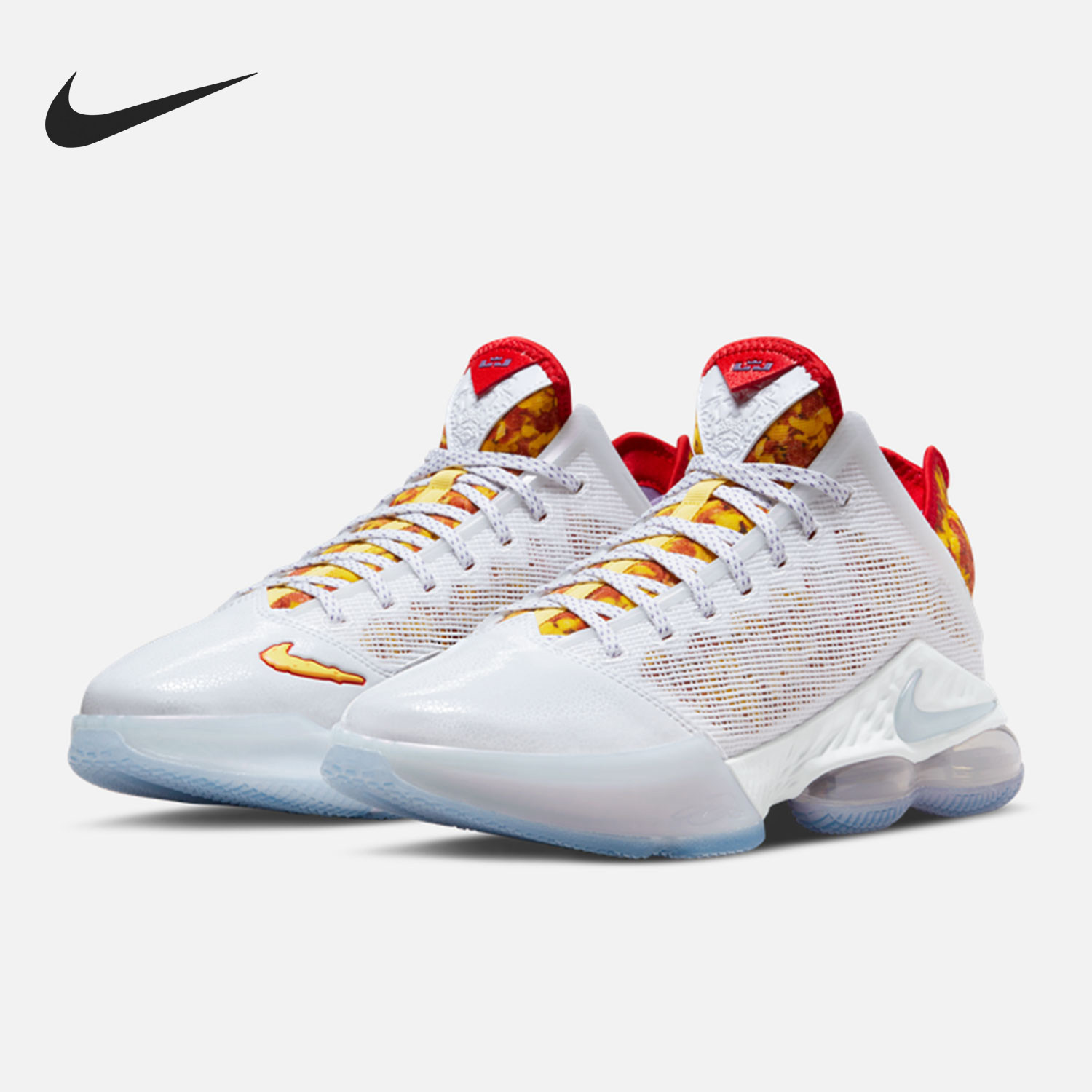 Nike/耐克正品LeBron 19 LBJ詹姆斯男士实战篮球鞋DQ8343-100