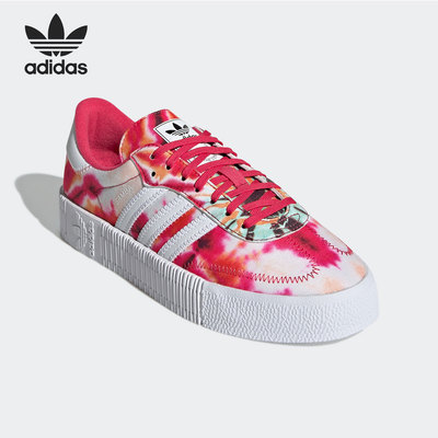 Adidas/阿迪达斯正品三叶草 SAMBAROSE W 女子运动休闲板鞋GX2893