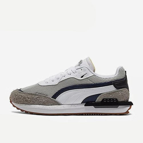 Puma/彪马正品女士圆头系带厚底透气防滑低帮板鞋 382191-01