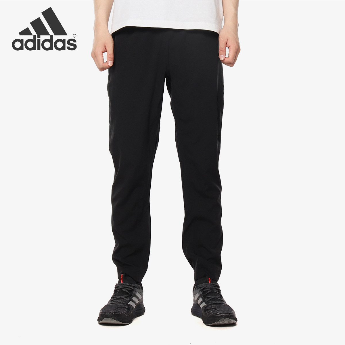 Adidas/阿迪达斯官方正品男子透气时尚训练运动梭织长裤 DP6792