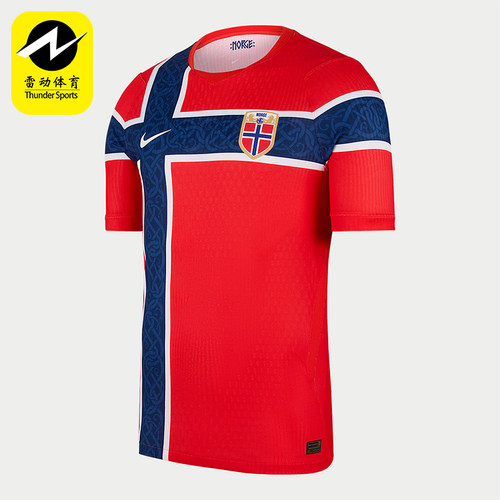 Nike/耐克正品男士主场透气套头圆领短袖足球衣IB5170-673
