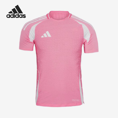 Adidas/阿迪达斯官方正品HEAT.RDY新款男女休闲足球短袖JZ0598