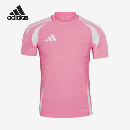 Adidas/阿迪达斯正品HEAT.RDY新款男女经典休闲足球短袖JZ0598