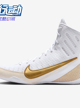 Nike/耐克正品Machomai 3男女训练高帮系带耐磨拳击鞋HF7333-100