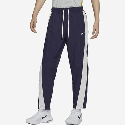 Nike/耐克正品中腰系带直筒休闲裤新款男拼接长裤FB7134-555