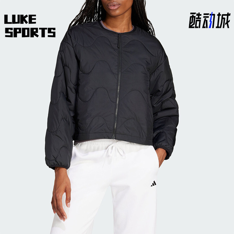 Adidas/阿迪达斯正品W NUGANIC INS J女士保暖休闲棉服JJ1194