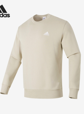 Adidas/阿迪达斯男子运动针织圆领卫衣IJ6106