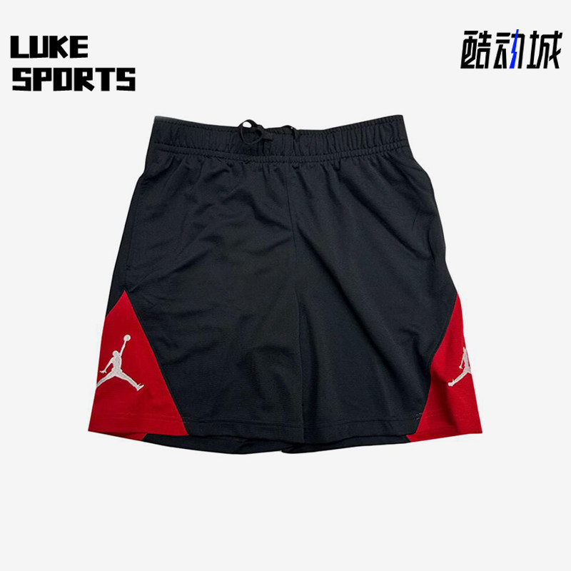 Nike/耐克正品男士篮球训练系带中腰透气休闲短裤IQ5776-010 - 实物图