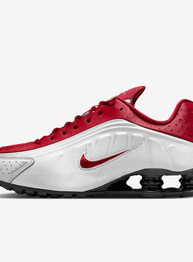 Nike/耐克正品Shox R4男士休闲低帮系带耐磨气柱运动鞋HQ1988-009