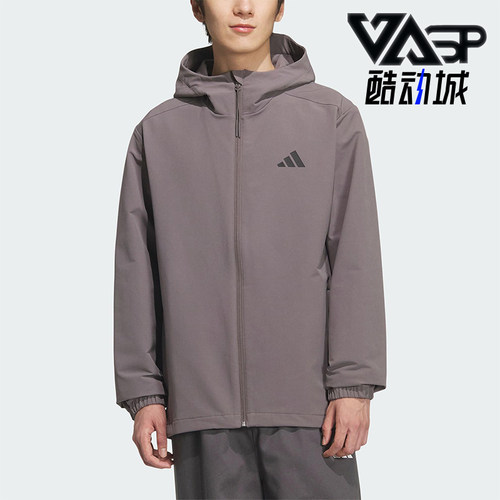 Adidas/阿迪达斯正品V SFT SHELL JK男女休闲运动连帽外套KF5227