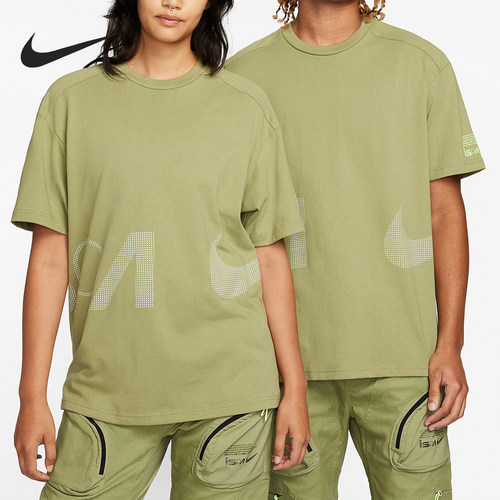 Nike/耐克正品新款男女宽松透气简约休闲运动短袖FD7857-334