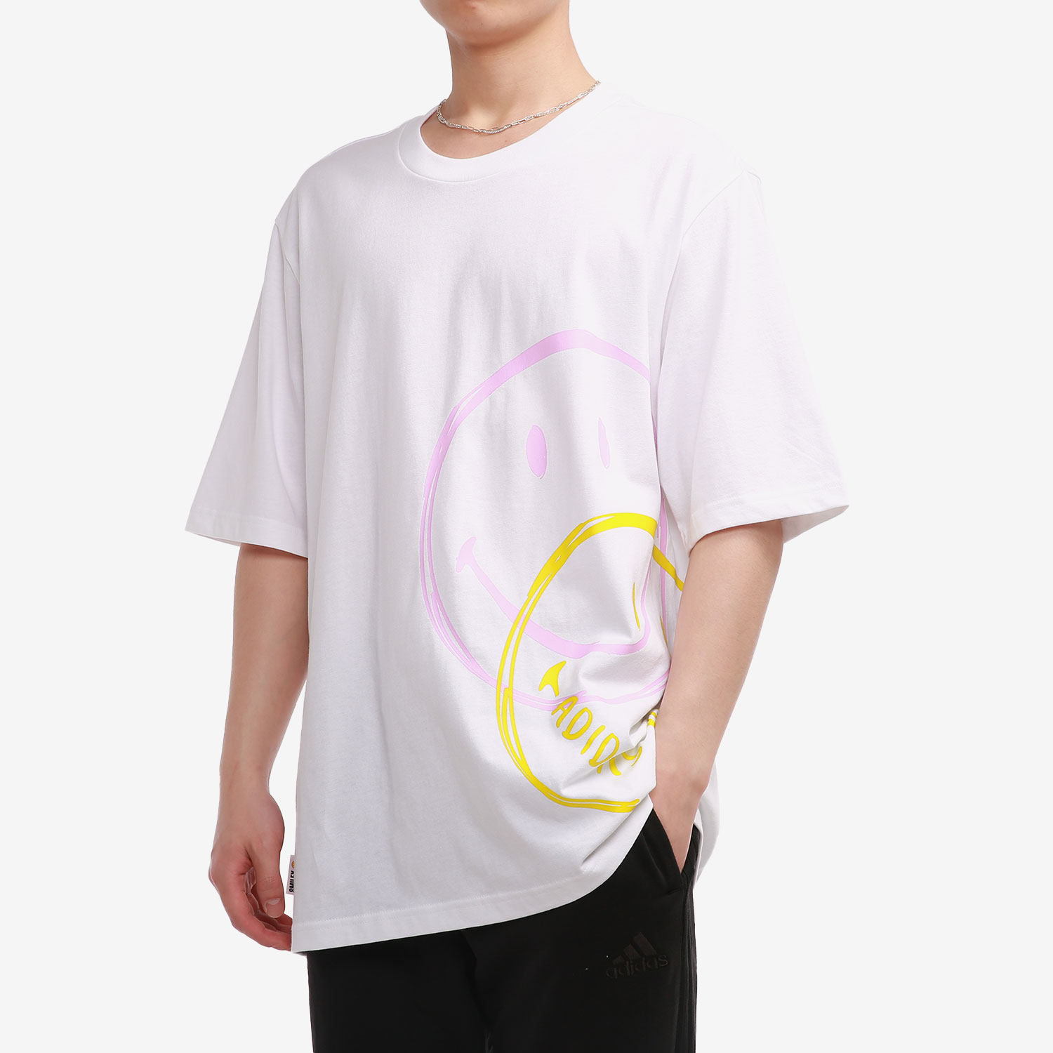 Adidas/阿迪达斯正品 NEO夏季新款男女运动休闲圆领短袖T恤H61984