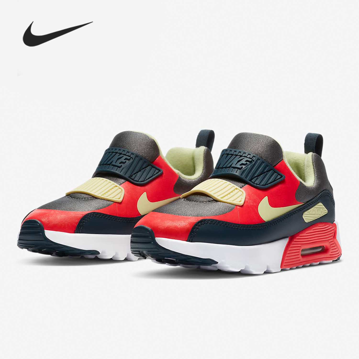 Nike/耐克正品AIR MAX TINY 90 儿童休闲气垫运动鞋881927 DC9200