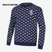 潮流运动套头衫 Skechers 时尚 休闲男女新款 卫衣 斯凯奇正品