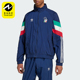 足球复古立领夹克外套IY4628 三叶草男士 Adidas 阿迪达斯正品