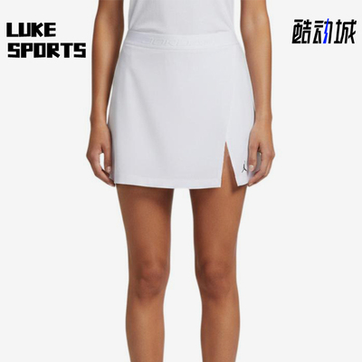 Nike/耐克正品JORDAN新款女白色纯色简约经典休闲短裙IH4566-100