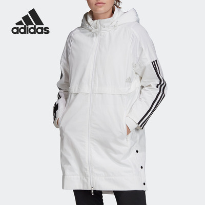Adidas/阿迪达斯正品当季新款款女子休闲运动梭织夹克外套 FT1757