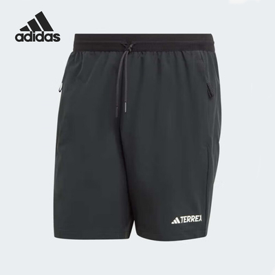 Adidas/阿迪达斯正品户外运动男士运动透气训练短裤IU4243
