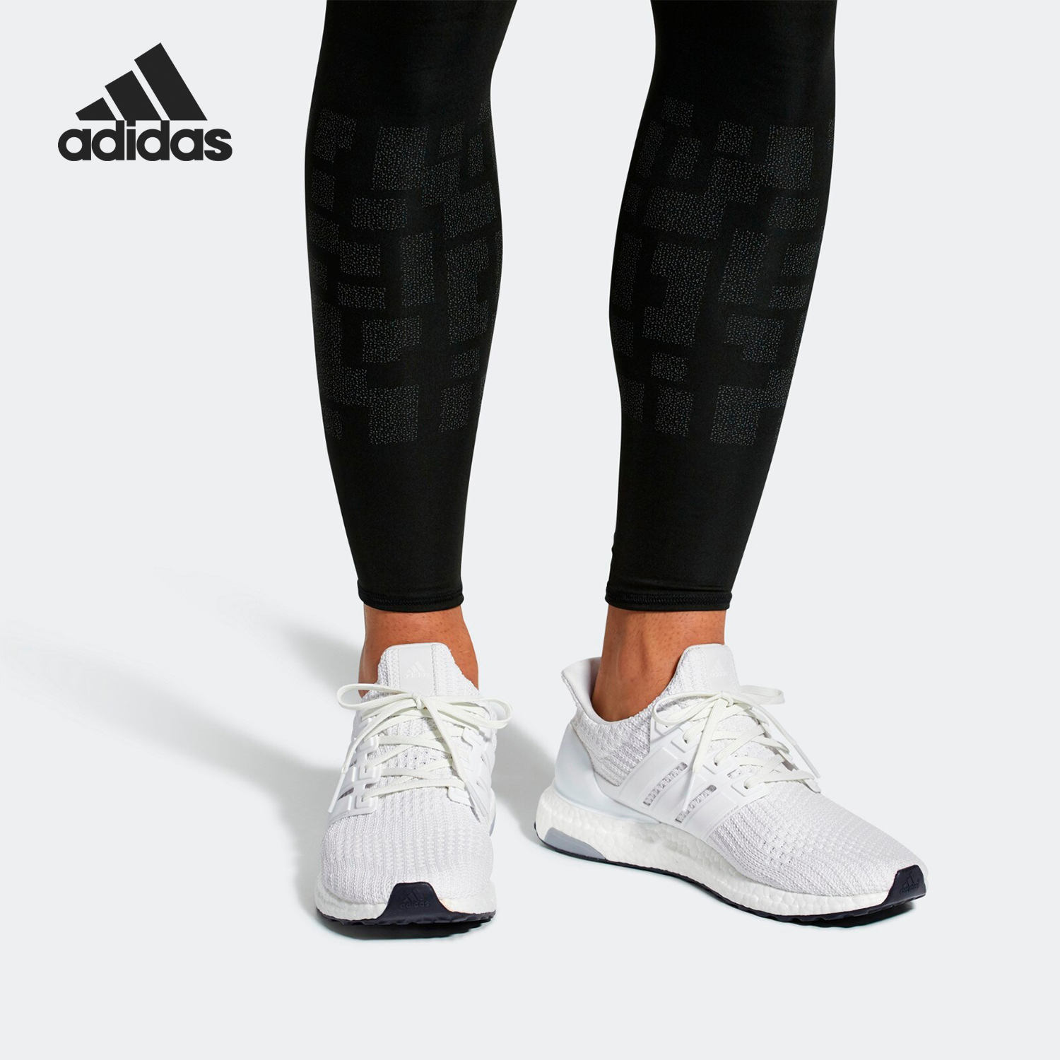 Adidas/阿迪达斯正品新款BOOST4.0 男女休闲跑步鞋 BB6168 BB6166