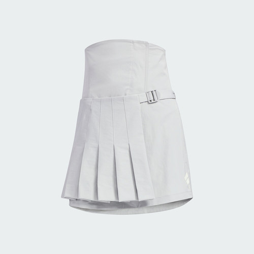 Adidas/阿迪达斯官方正品当季新款女士休闲百褶短裙半身裙JN3514