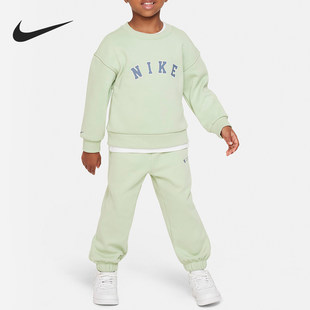 FZ9931 Nike 婴童圆领休闲针织运动日常套装 Cozy 343 耐克正品