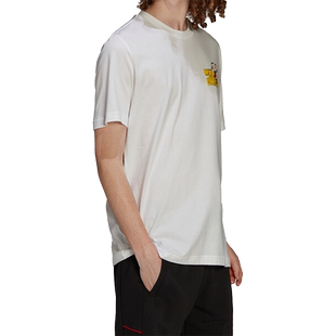 Adidas/阿迪达斯曼联三叶草足球男子运动短袖T恤HP0448
