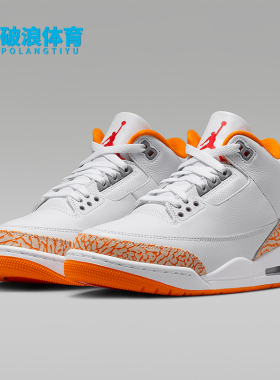 Nike/耐克正品Air Jordan 3 Retro男女复刻经典篮球鞋CK9246-101