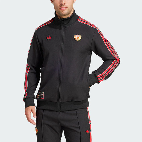 Adidas/阿迪达斯正品三叶草男士运动立领足球训练外套JF0358