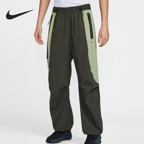 Nike/耐克正品Dri-FIT男士拼接宽松运动束脚长裤IH8467-355
