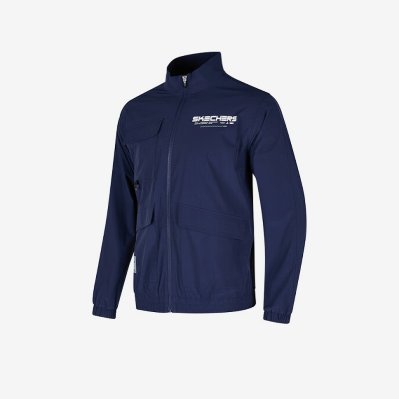 斯凯奇男士休闲宽松外套