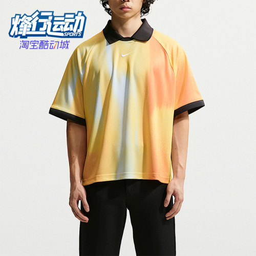 Nike/耐克正品夏季男士印花休闲潮流时尚短袖POLO衫IR8699-795