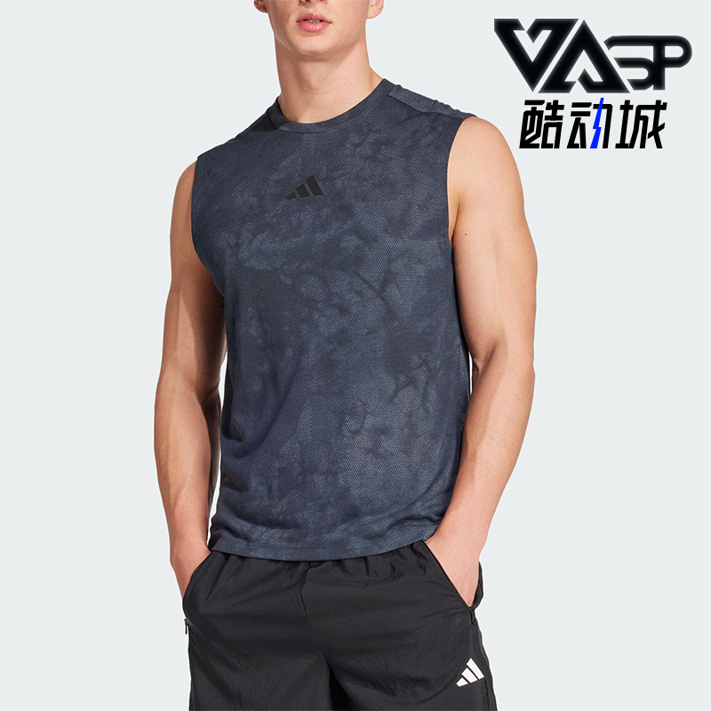 Adidas/阿迪达斯正品2025男士透气运动健身经典训练背心JP4139