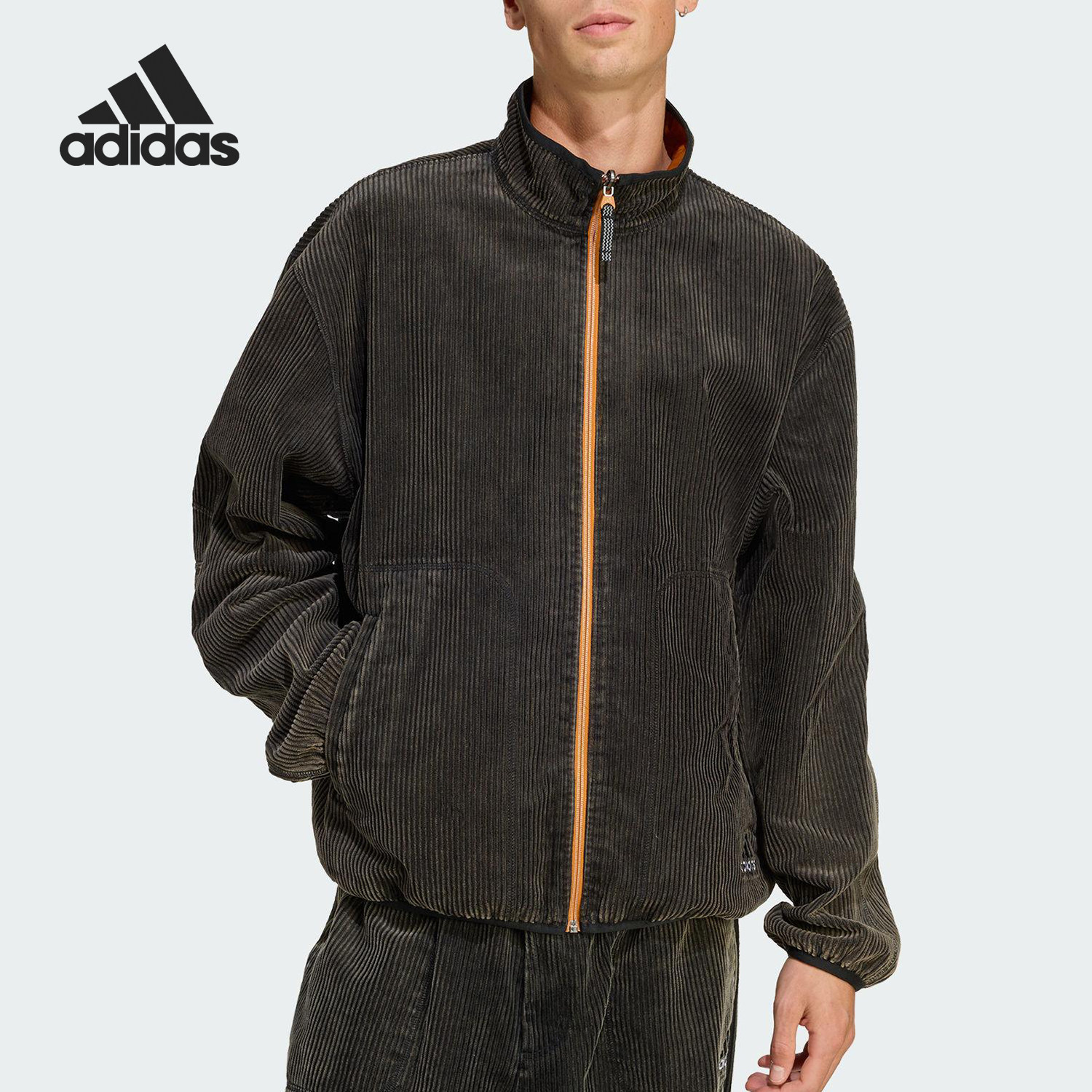 Adidas/阿迪达斯官方正品2025秋季款男士双面穿运动外套JV6186