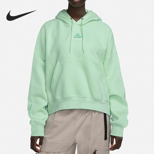 Nike/耐克正品当季新款女子加绒保暖运动连帽卫衣DQ5808-379
