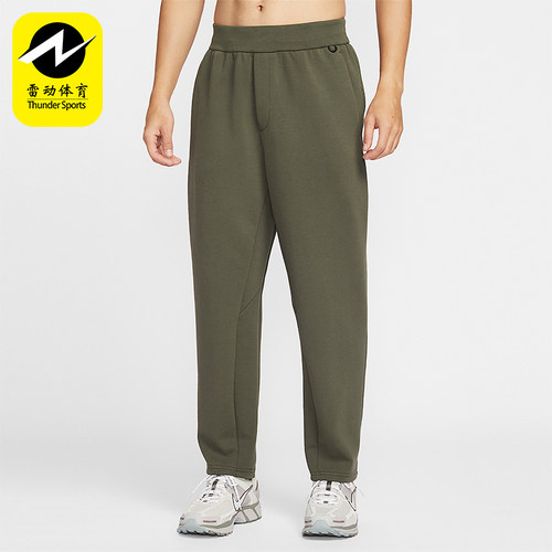 Nike/耐克正品2026春季款男士松紧腰针织经典锥形长裤HQ6971-325
