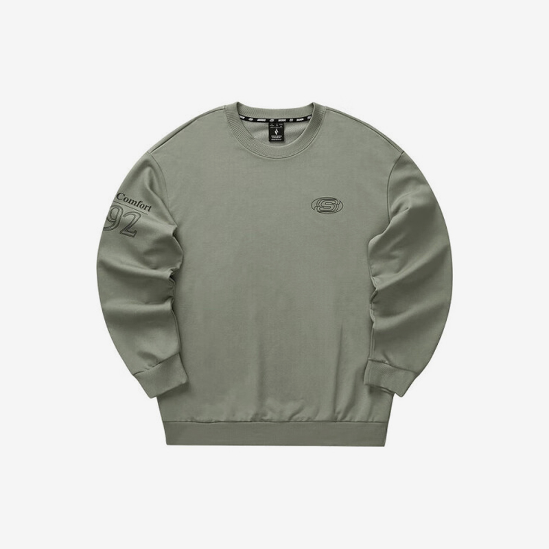 斯凯奇男女宽松休闲卫衣