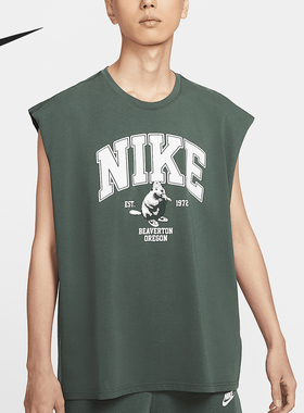 Nike/耐克正品Sportswear男士宽松针织无袖背心IH0819-338