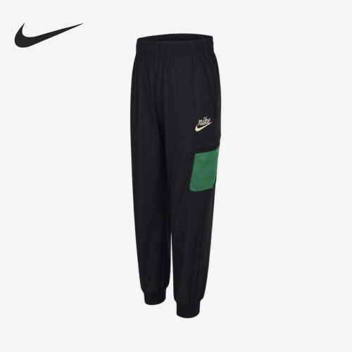 Nike耐克正品小童收脚松紧腰口袋中腰运动轻便舒适长裤NY2622-082