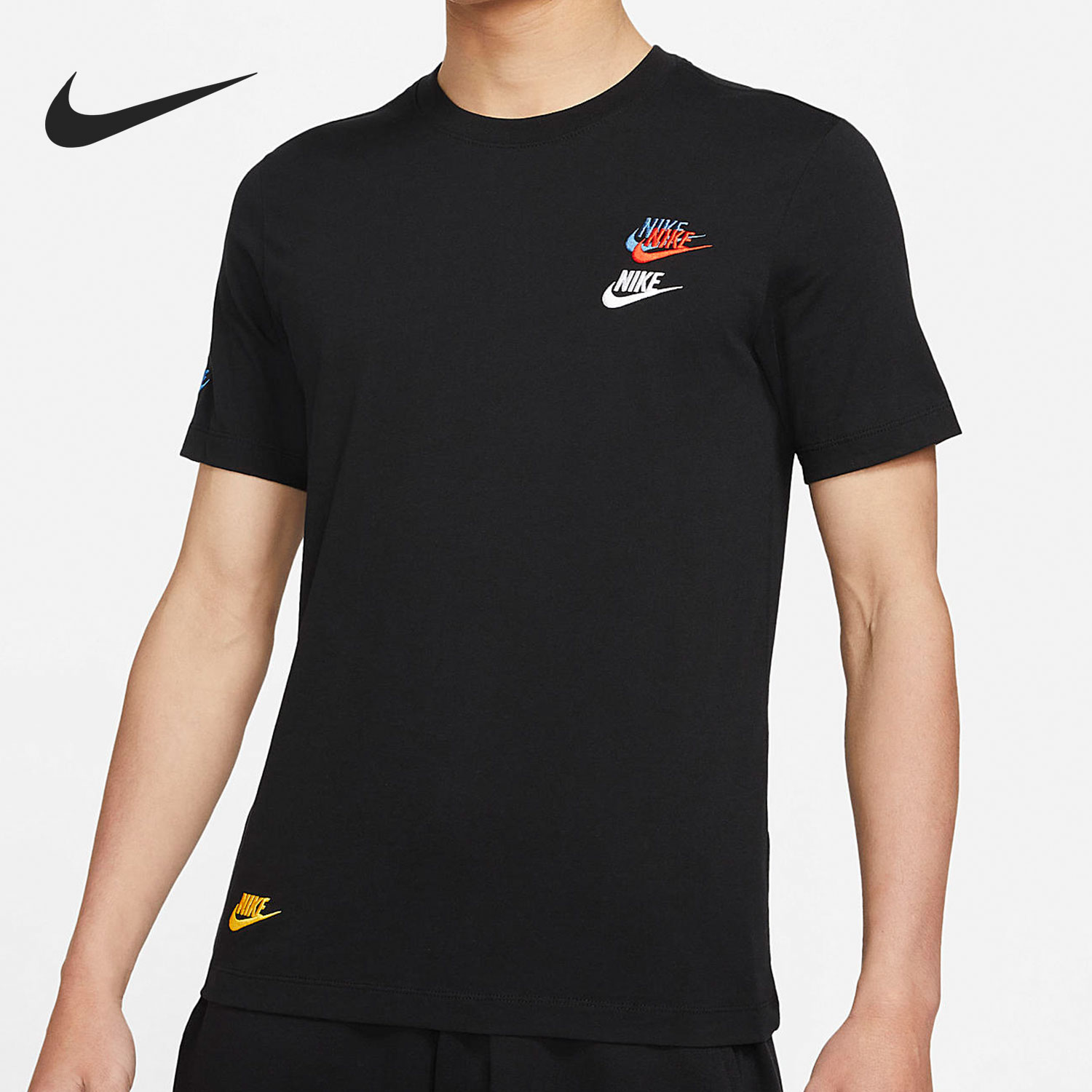 Nike/耐克正品当季新款男子休闲透气短袖T恤DJ1569-100