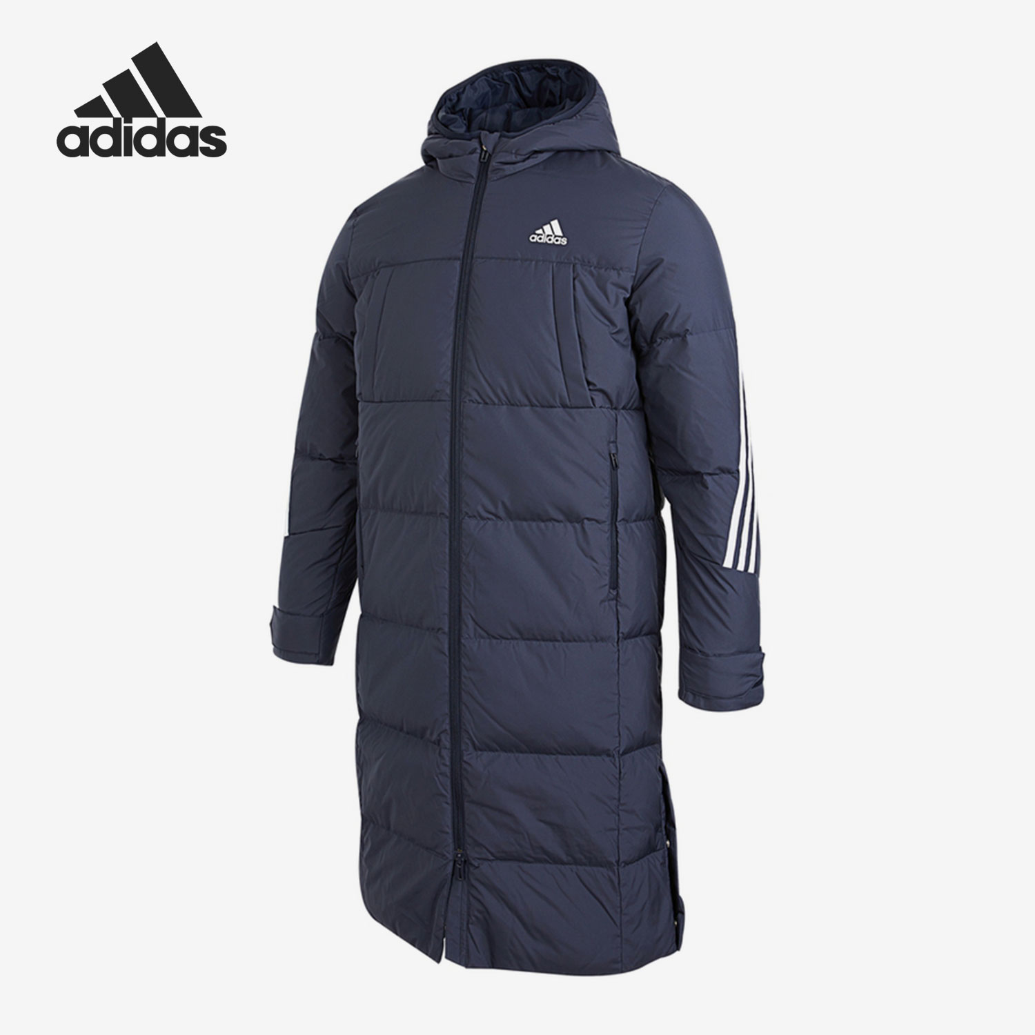Adidas/阿迪达斯正品新款儿童保暖中长款羽绒服外套H45041